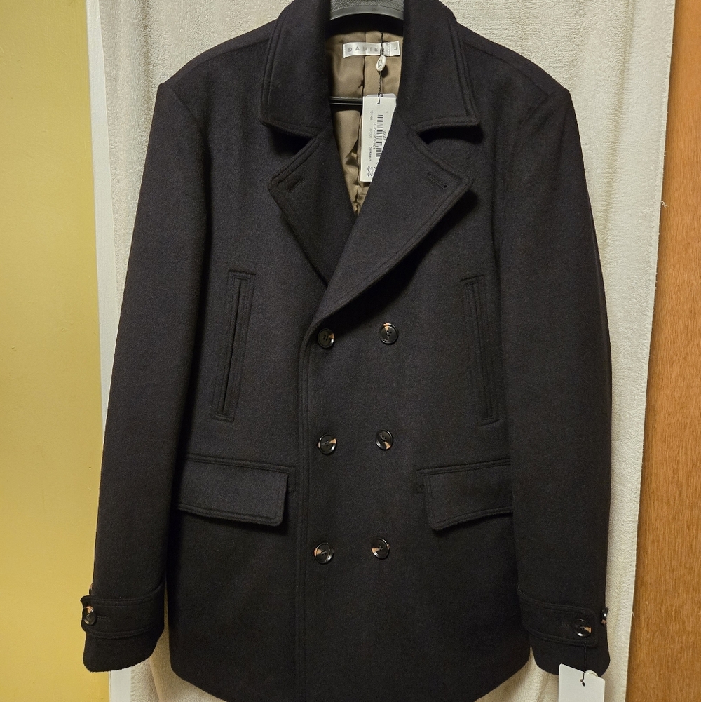 DANIER dark navy Peacoat NWT